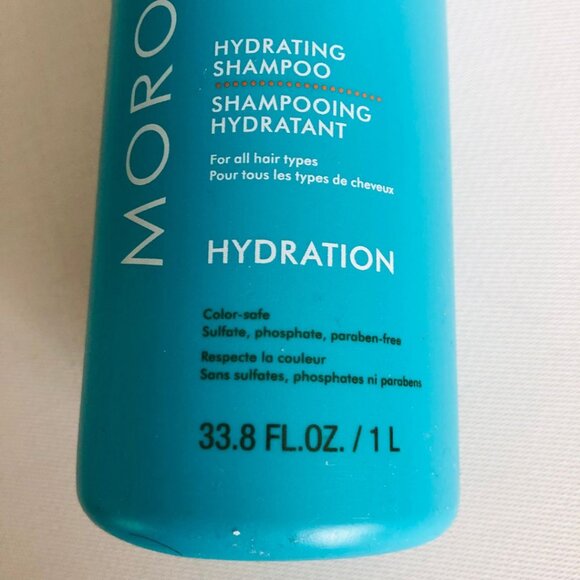 NWT - Moroccanoil Hydrating Shampoo and Conditioner Set 33.8 Fl. Oz / 1L - Picture 7 of 15